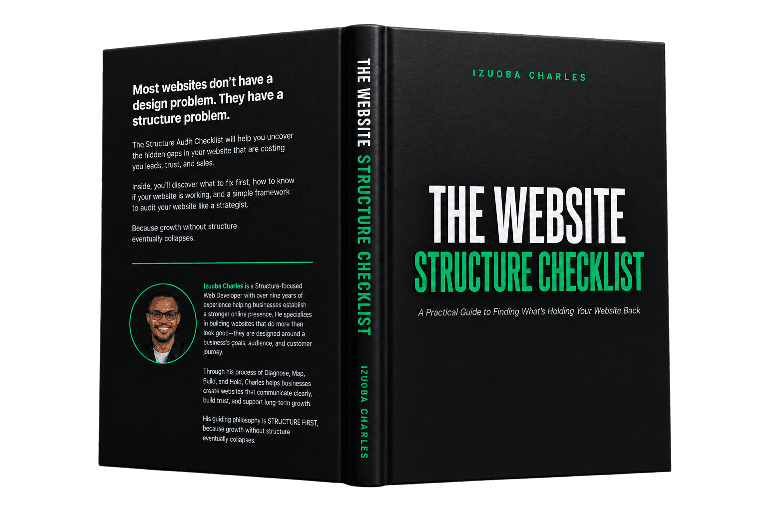 The Website Structure Checklist book cover