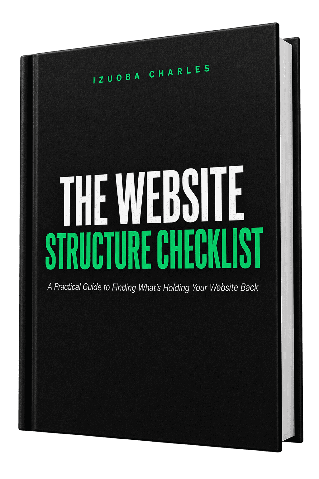 Website Structure Checklist cover