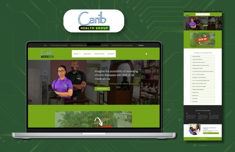 carib-health-group-website-development-by-charles-izuoba-CASE-STUDY