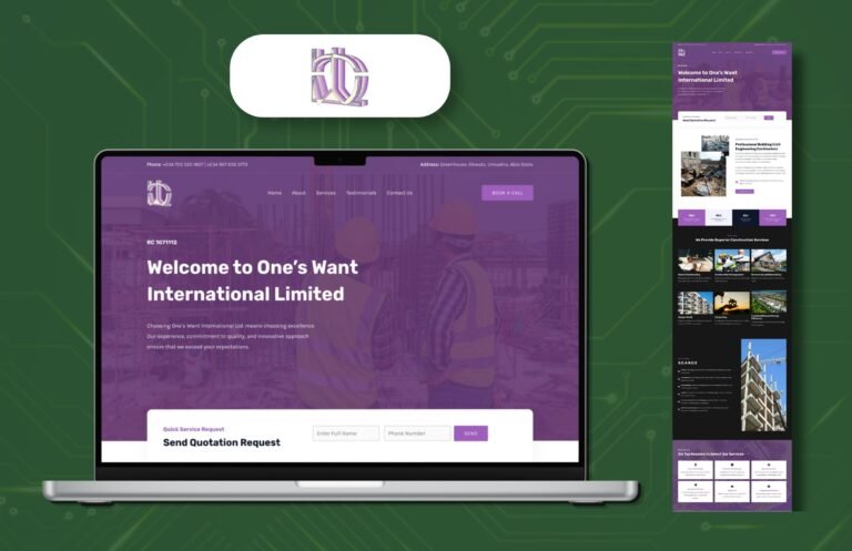 ones-want-website-development-by-charles-izuoba-CASE-STUDY