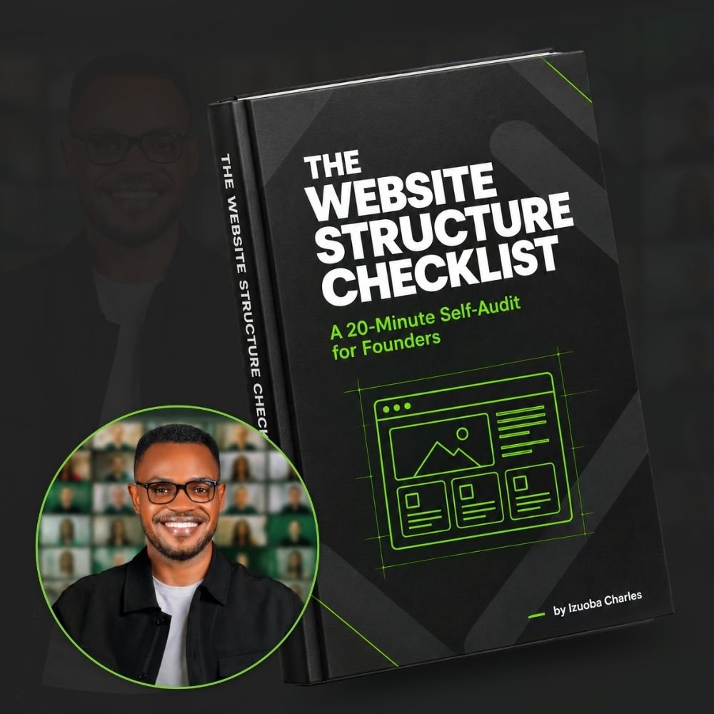 Website Structure Checklist cover